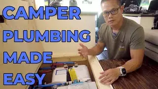 Campervan Plumbing Made Easy!  Full Camper Water System Tour