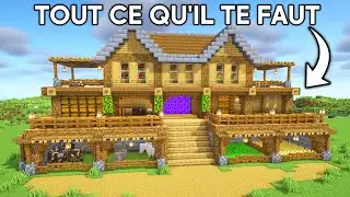La MAISON PARFAITE qu'il te faut sur MINECRAFT !