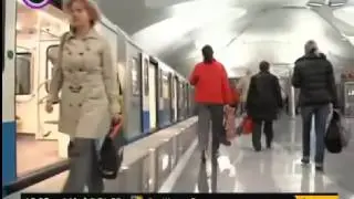 Моя версия заставки рекламы ОРТ(2001-2003)Метро