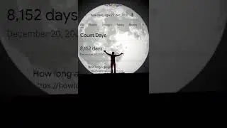 TikTok New Trending Video Count Days | Moon Background Video | New Trending Reels Video#shorts #vfx