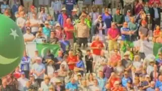 KL Rahul bowled by Shaheen Afridi || Crowd cheer up when Rahul bowled by Shaheen on big screen ||