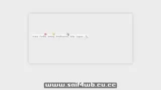 Clean White Navigation Bar With Notifications - .::Saif4WB::.