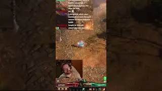 BEST STARTER BUILD IN GRIM DAWN ft. no brain 💀 #grimdawn  #shorts