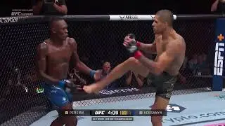 Israel Adesanya vs Alex Pereira 2 HIGHLIGHTS 