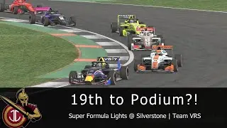 19th to Podium?! | Super Formula Lights @ Silverstone | iRacing