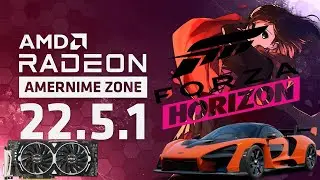 Amernime Zone = free FPS | RX580 in Forza Horizon 5, Undervolted, Stock, Overclocked and FSR test