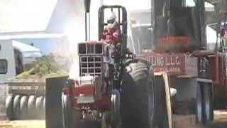 Burt Stannard with Jan/Dan tractor at Schaghticoke,NY 2009