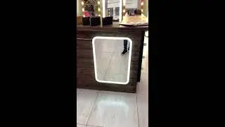 Зеркало с LED подсветкой, модель - Glamour