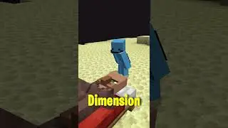 Villagers Can Sleep ANYWHERE In Minecraft! #minecraftshorts