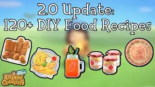 Every Cooking DIY Recipe Savory & Sweet / Animal Crossing New Horizons