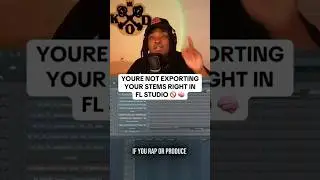 How to export stems CORRECTLY in 30 seconds