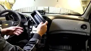 как снять штатную магнитолу шевроле круз и как снимается блок отопителя