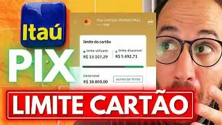 Como FAZER PIX com LIMITE CARTÃO de CRÉDITO ITAÚ?