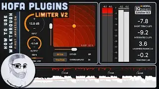 HOFA IQ-Series Limiter V2 | How To Use - Walkthrough | Professional Mastering Limiter