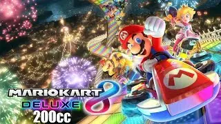 Mario Kart 8 Deluxe Longplay 50cc - 200cc  (Part 5/5 - 200cc)