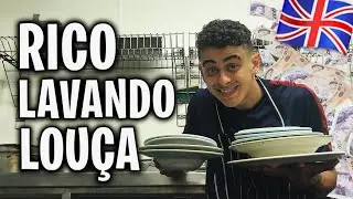 COMO É TRABALHAR LAVANDO PRATOS EM LONDRES?