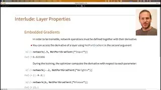 The Wolfram Neural Net Framework: Layer Properties
