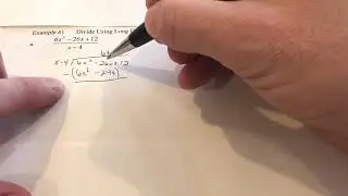 How To - Long Division of Polynomials