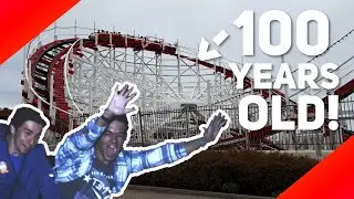 This Coaster Just Turned 100 YEARS OLD! - Santa Cruz Beach Boardwalk Vlog