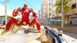 Serious Sam 3: BFE Gold Edition - Adult Arachnoid Boss Fight 4K Ultra HD