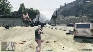 Even The Enemy NPC Has Had Enough With GTA V Traffic