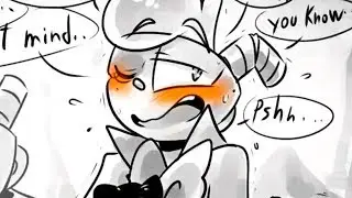 this makes cuphead blush... (Cuphead & Bendy And The Ink Machine BATIM Comic Dubs)