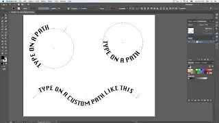 How to type in a circle or shape  in Adobe Illustrator