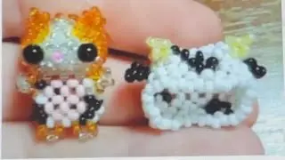 Первая часть видео.Котик в костюме коровки амигуруми.Капюшон.