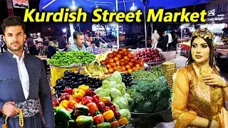 Exploring the Vibrant Street Market in The Heart of Sanandaj ! 🌟 Kurdistan 🇮🇷 IRAN
