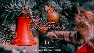 Christmas Preset | Adobe Lightroom Mobile Tutorial 2020