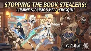 Genshin Impact: Helping Xingqiu With The Book Stealers