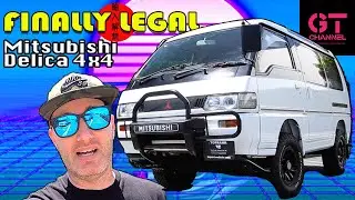 Mitsubishi Delica 4x4 Perfect JDM Van Life - Finally Legal Ep.2 - GTChannel