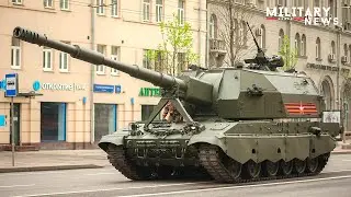 Russian 2S35 Koalitsiya-SV Self-Propelled Howitzers - One Of The Powerful Artillery In The World