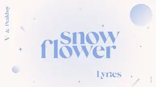 BTS V (방탄소년단) - Snow Flower Lyrics