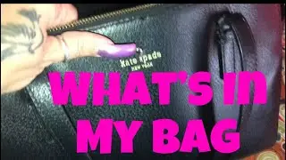 What’s in my BAG !! ( Kate Spade ♠️)