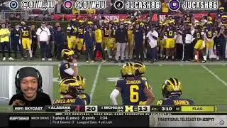 Michigan Vs Alabama College Football Playoffs Highlights Reaction