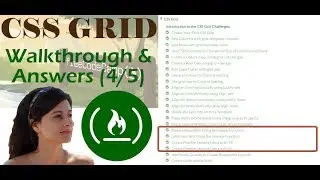 [4/5] CSS Grid -- functions and flexibles layouts | FreeCodeCamp Challenges