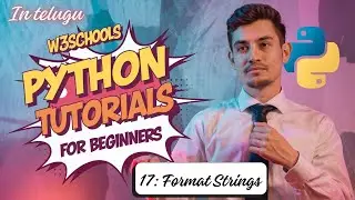 Python Format Strings in Telugu | f-strings & format() Explained