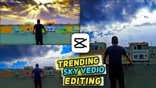 Never Seen Before New Capcut Vedio Editing |  Sky vedio editing| how to change sky on vedio| CAPCUT