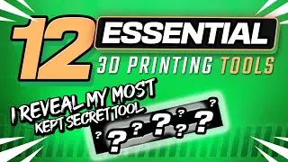 The Ultimate Toolkit: 12 Essential Tools for 3D Printing