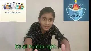 Poem on Labour day /Labour Day poem in English/Labour Day speech/Rhyme on International Labour Day