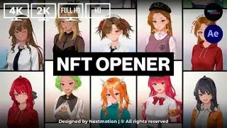 NFT Opener  After Effect Template Free Download BY HM Mazaharul | Free After Effect Template |