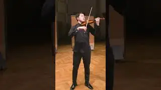 Simon Zhu playing Ysaÿe: Solo Sonata No. 6 ""Manuel Quiroga""
