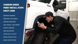 Chevy 2500 Vaquero Series Front Bumper Install