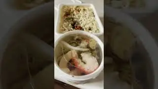 Cooking Doshirak with seafood