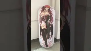 Inflatable anime pillow pop bag