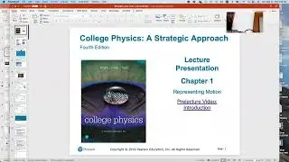 College Physics 1310 Day 1, May 22