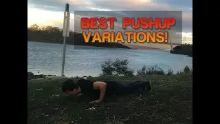 TOP 10 PUSHUP VARIATIONS & PROGRESSIONS! - CALISTHENICS