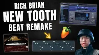 Rich Brian - New Tooth (beat remake in FL Studio)