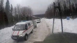Слёт Службы Спасения на Колчимском камне. Дороги падают...